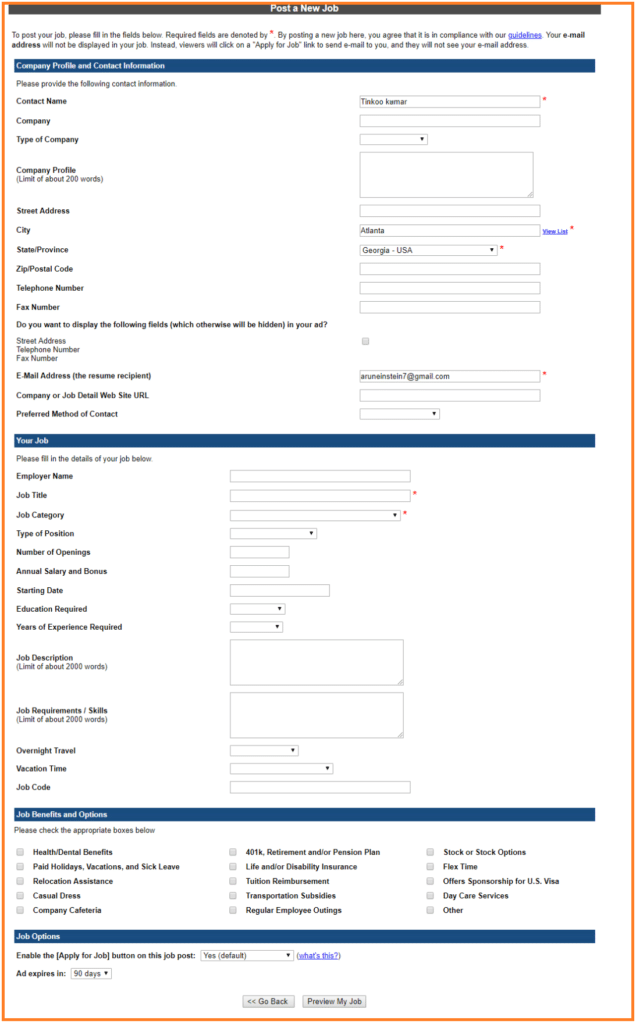 post a job_usitrecruit