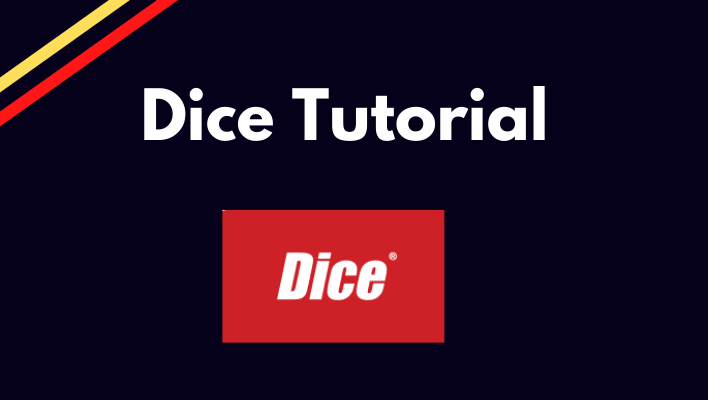 Dice.com Tutorial (Step-by-Step)