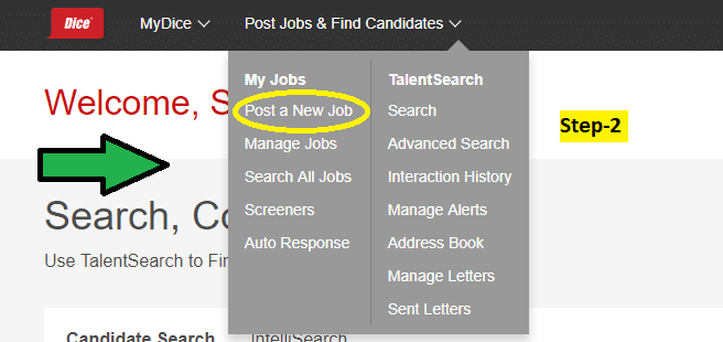 post a job dice_usitrecruit